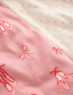 Boden Pyjamas & Chaussons-2 pyjamas douillets Ballerines rose vintage