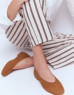 Boden Chaussures Plates-Ballerines couvrantes Biscuit au gingembre