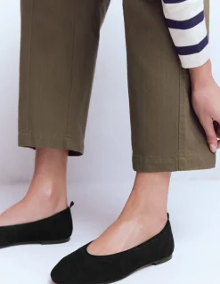 Boden Chaussures Plates-Ballerines couvrantes Noir