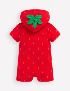 Boden Maillots & Tenues De Plage-Barboteuse fantaisie en éponge Fraise