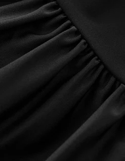 Boden Bikinis|Maillots De Bain-Bas de bikini froncé Kythira Noir