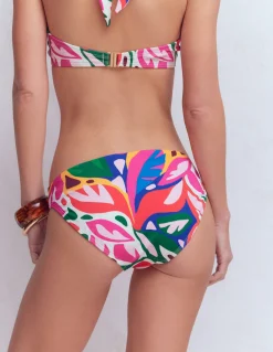 Boden Bikinis|Maillots De Bain-Bas de bikini intemporel Multi, motif Leafy Cascade