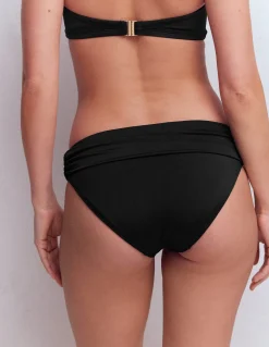 Boden Bikinis|Maillots De Bain-Bas de bikini intemporel à revers Noir