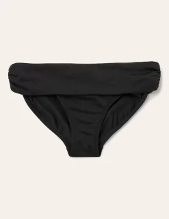 Boden Bikinis|Maillots De Bain-Bas de bikini intemporel à revers Noir