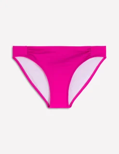 Boden Bikinis|Maillots De Bain-Bas de bikini intemporel à fronces Fuschia vif