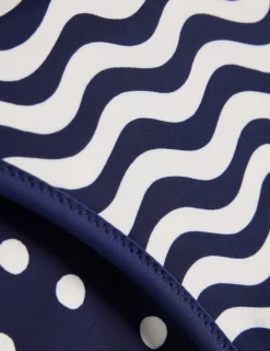 Boden Bikinis|Maillots De Bain-Bas de bikini Symi réversible Bleu marine foncé