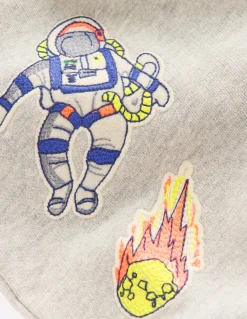 Boden Ensembles Assortis|Bas De Jogging-Bas de jogging à écussons Motif spatial gris