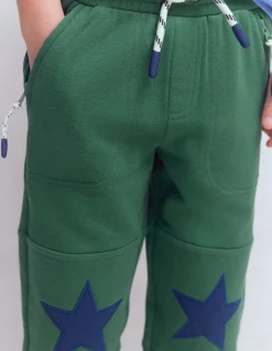 Boden Bas De Jogging-Bas de jogging à genoux renforcés Genou étoilé bleu épicéa