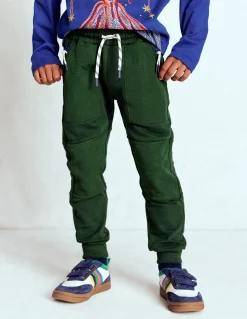 Boden Bas De Jogging-Bas de jogging à genoux renforcés Tissu ripstop vert pin