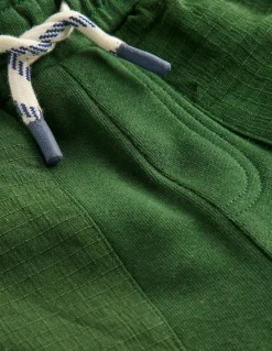 Boden Bas De Jogging-Bas de jogging à genoux renforcés Tissu ripstop vert pin