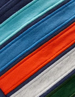 Boden Bas De Jogging-Bas de jogging à genoux renforcés Rayé bleu tribord aux genoux