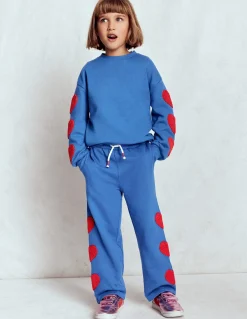 Boden Ensembles Assortis-Bas de jogging Bobbie à appliqués Cœurs geai bleu