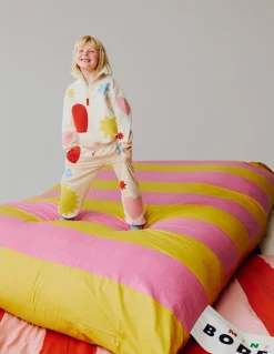 Boden Pantalons|Ensembles Assortis-Bas de jogging cosy imprimé Formes appliquées