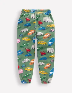 Boden Ensembles Assortis|Bas De Jogging-Bas de jogging décontracté imprimé Motif Traffic Jam vert saule