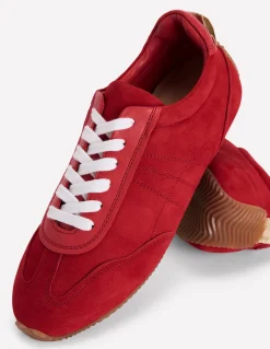 Boden Baskets|Chaussures Plates-Baskets Delphine à semelles fines ROUGE