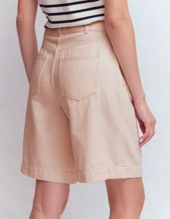 Boden Tenues De Travail|Shorts-Bermuda en jean Écru