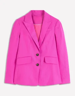 Boden Ensembles Assortis|Manteaux & Vestes-Blazer Stamford en lin Passiflore
