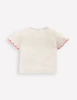 Boden Tops & T-Shirts|Ensembles Assortis-Blouse boutonnée Broderie ivoire doux