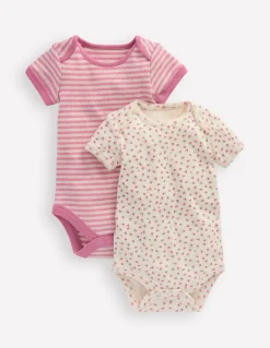 Boden Tops & Bodies-2 bodies en pointelle Petites roses