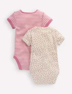 Boden Tops & Bodies-2 bodies en pointelle Petites roses