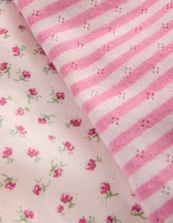 Boden Tops & Bodies-2 bodies en pointelle Petites roses