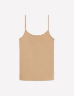 Boden Tops & T-Shirts-Caraco uni Beige moyen