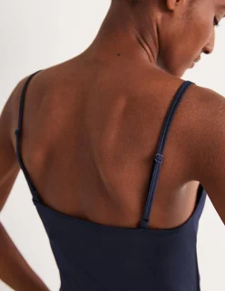 Boden Tops & T-Shirts-Caraco uni Bleu Marine, Petits Pois