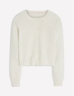 Boden Cachemire|Tenues De Travail-Cardigan court Eva en cachemire Ivoire chaud