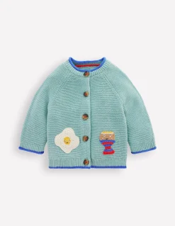 Boden Pulls & Gilets-Cardigan en coton avec logo Œufs à la coque aquifère