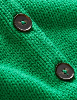 Boden Pulls & Gilets-Cardigan Lucy en coton épais Émeraude Intense