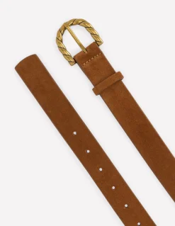 Boden Ceintures-Ceinture à boucle torsadée Fauve