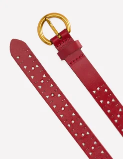 Boden Ceintures-Ceinture à découpes richelieus ROUGE