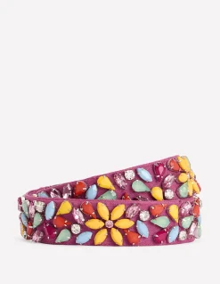 Boden Ceintures-Ceinture de fête ornementée Parfait rose