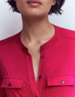 Boden Tops & T-Shirts-Chemise avec poche surpiquée Grenade