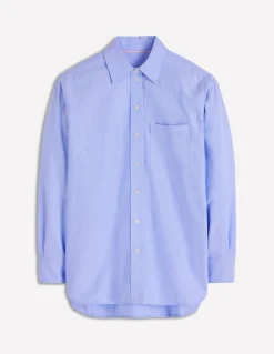 Boden Chemises & Blouses|Tops & T-Shirts-Chemise décontractée Sadie en coton Oxford bleu