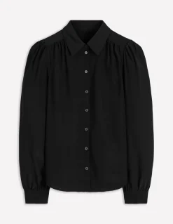 Boden Tenues De Travail|Chemises & Blouses-Chemise Sara en soie Noir