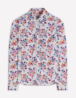 Boden Chemises & Blouses|Tops & T-Shirts-Chemise Sienna en coton Multi, motif Blossom Clusters