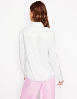 Boden Tenues De Travail|Chemises & Blouses-Chemise Sienna en lin Blanc