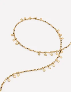 Boden Bijoux-Collier à double rangée de perles Doré