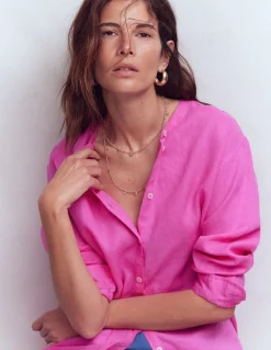 Boden Bijoux-Collier à double rangée de perles ROSE