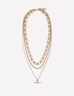 Boden Bijoux-Collier à superposer Doré