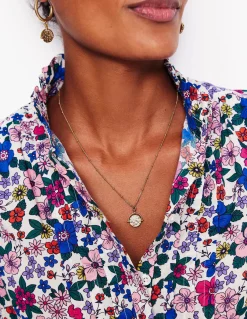 Boden Bijoux-Collier avec pendentif fin tournant Doré