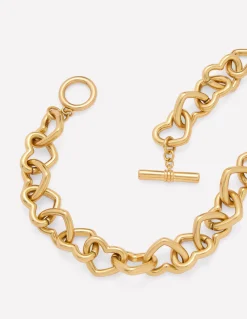 Boden Bijoux-Collier chaîne épais à cœurs Doré