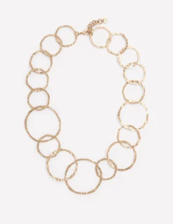 Boden Bijoux-Collier saisissant à cercles Doré