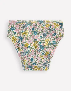 Boden Sous-Vêtements-7 culottes Bunt Floral/Streifen