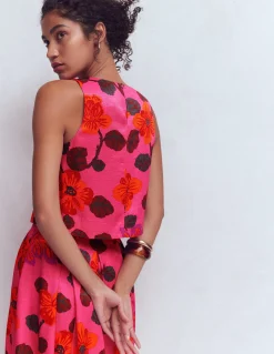 Boden Chemises & Blouses|Ensembles Assortis-Débardeur habillé Multi, motif Elaborate Bloom