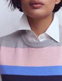 Boden Pulls & Gilets-Débardeur Lucy en coton Multi, arc-en-ciel