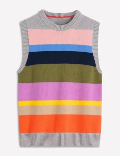 Boden Pulls & Gilets-Débardeur Lucy en coton Multi, arc-en-ciel