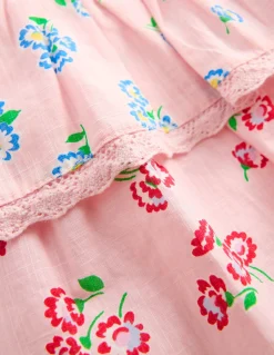 Boden Barboteuses & Ensembles-Ensemble à volants Pêle-mêle pâquerette rose