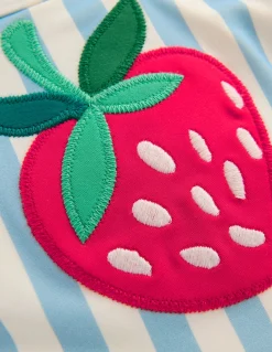 Boden Maillots & Tenues De Plage-Ensemble avec haut de plage à logo Écusson bleu fraise